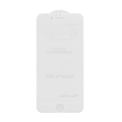 گلس شیشه ایی Super-D آیفون 6-6s-7-8 رنگ سفید