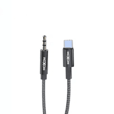 کابل تبدیل USB-C به AUX موکسوم مدل MX-AX40