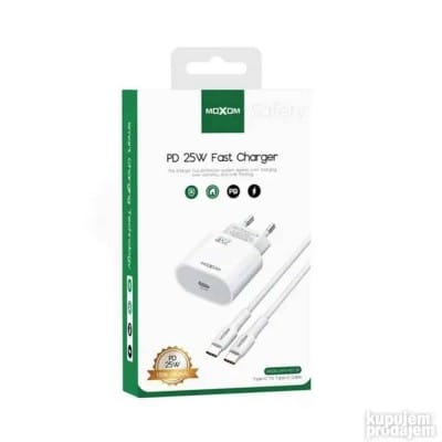 آداپتور شارژر موکسوم مدل MOXOM MX-HC139PD 25W