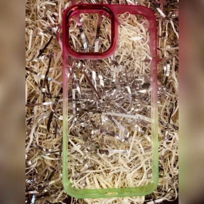 گارد پشت شفاف حاشيه رنگ دار iphone 11pro max